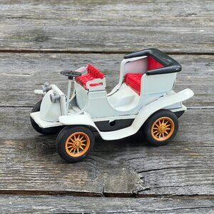 Vintage Bandai Japan Tin Toy Push Friction Car Sign of Quality